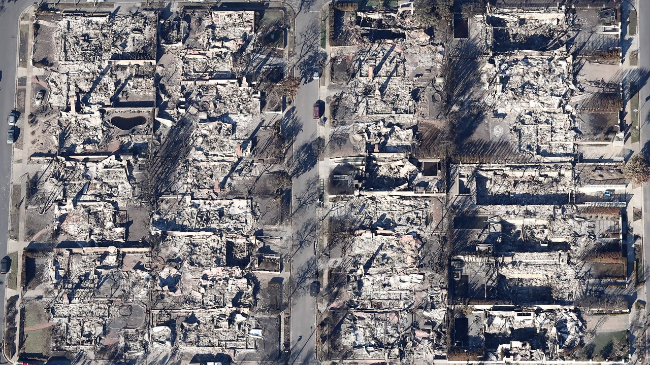 حرائق لوس أنجلوس