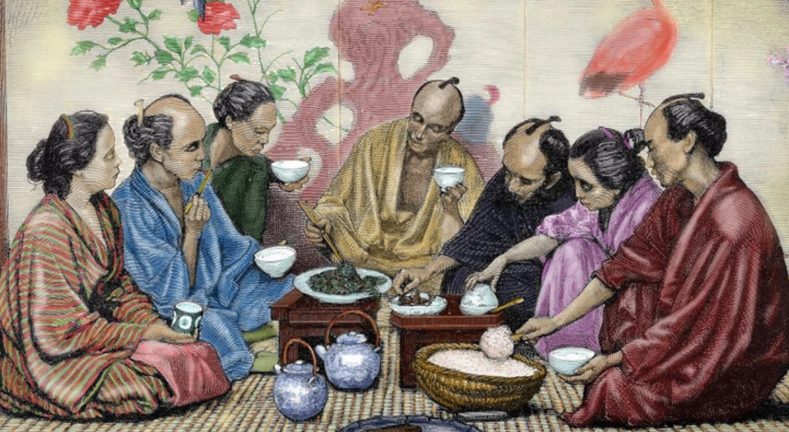 لماذا يأكل اليابانيون على الأرض؟