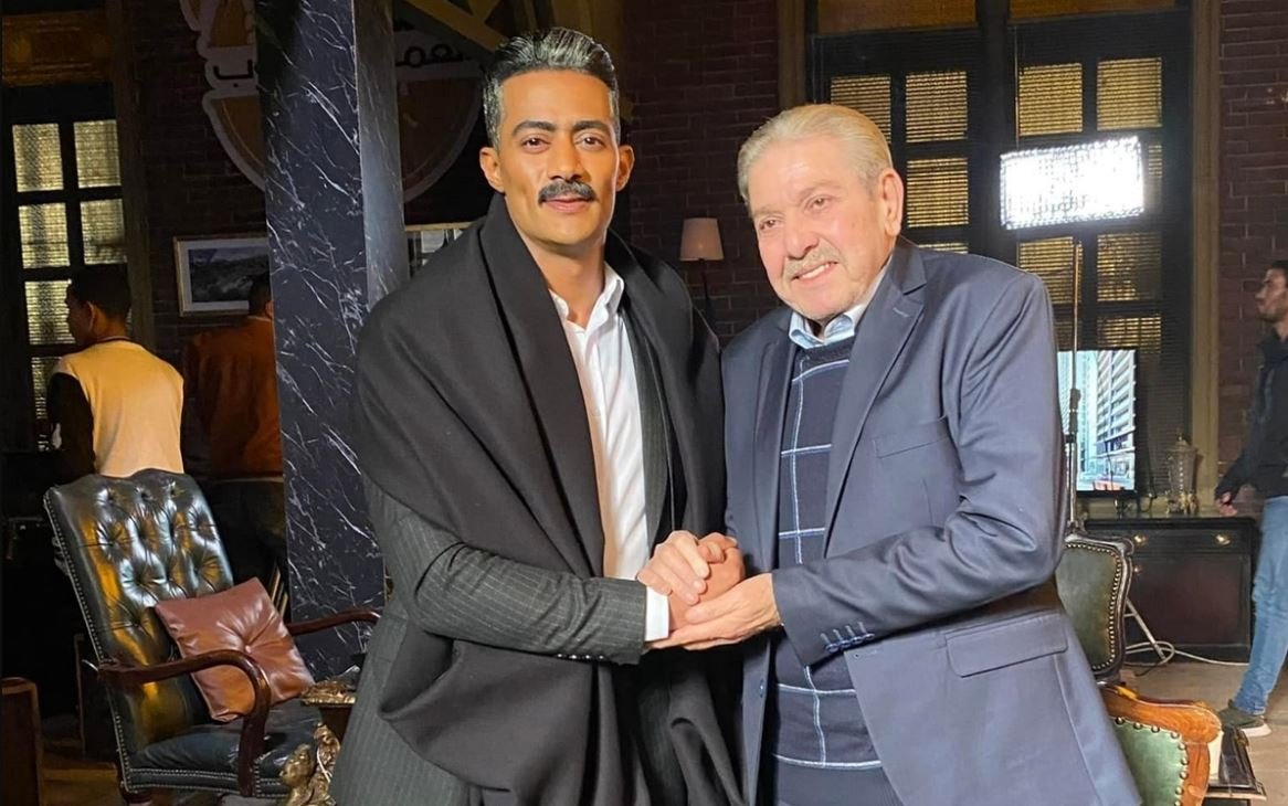 الفنان إحسان الترك مع محمد رمضان