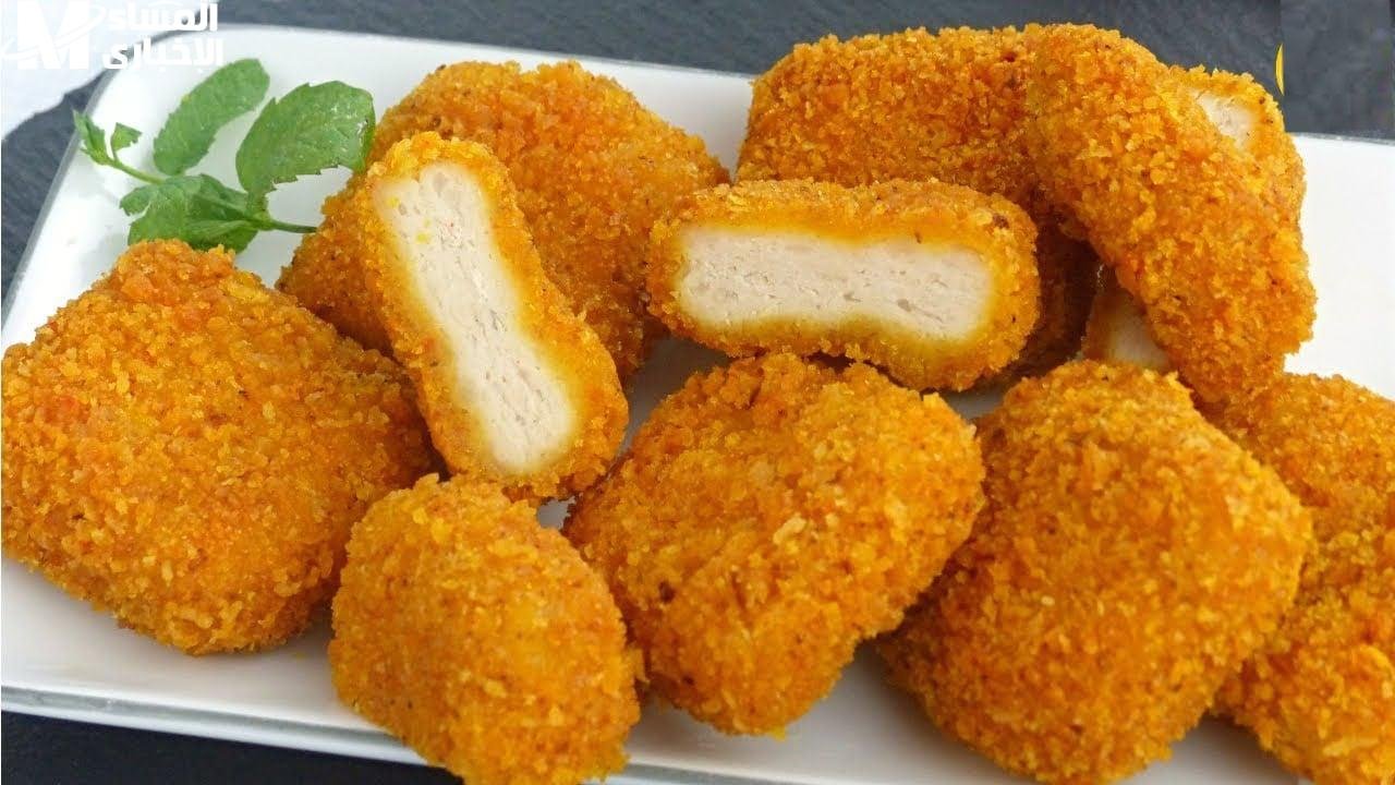 طريقة عمل الناجتس المقرمش في المنزل بخطوات سهلة