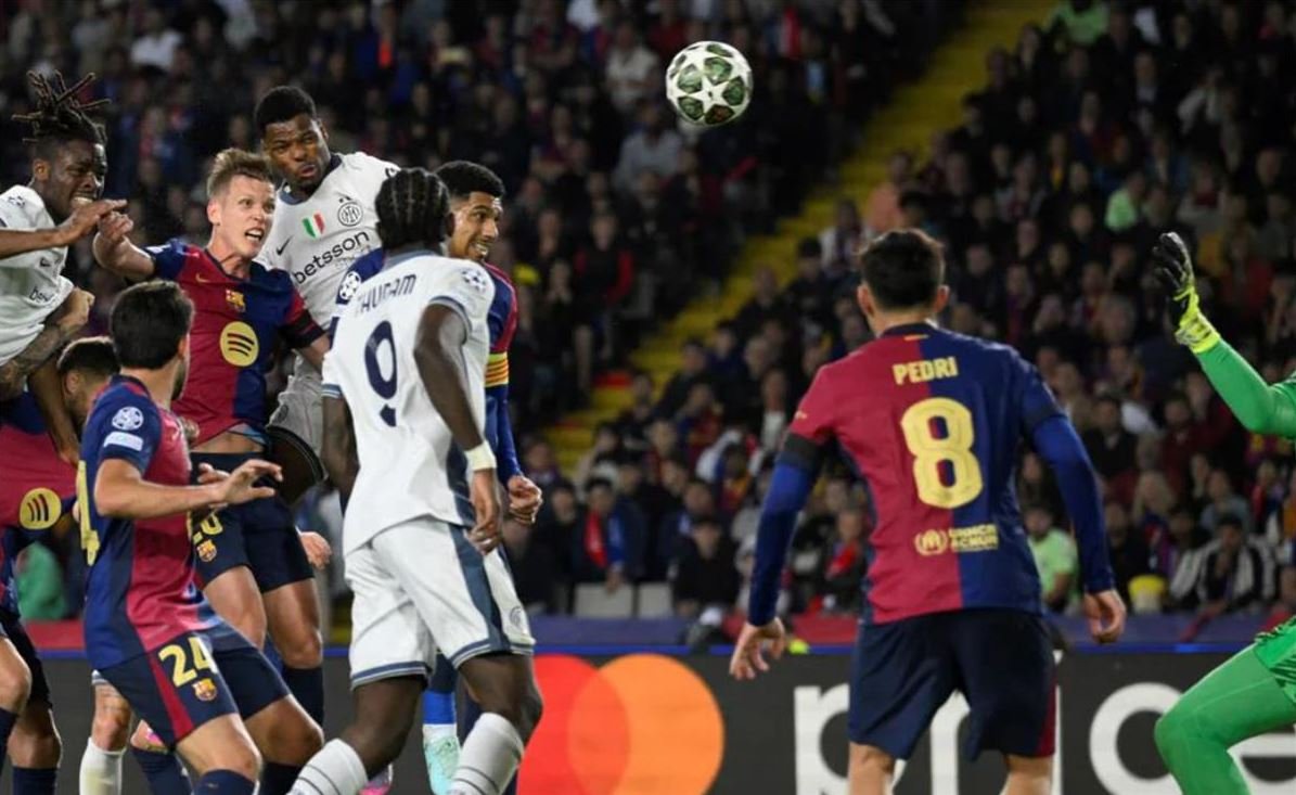 برشلونة وإنتر ميلان - دوري أبطال أوروبا