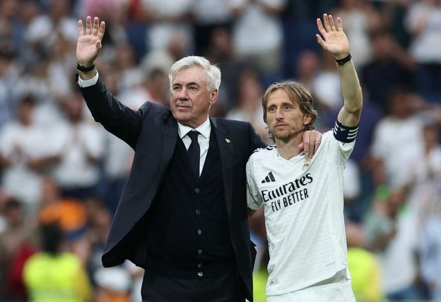 ريال مدريد يودع أنشيلوتي ومودريتش