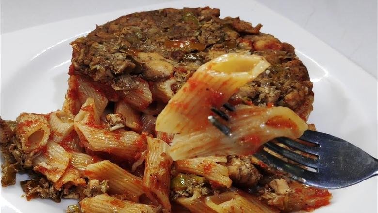 طريقة عمل طاجن المكرونة باللحمة.. خطوة بخطوة
