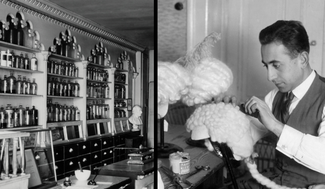 قائمة بالوظائف الأكثر أهمية قبل 300 عام