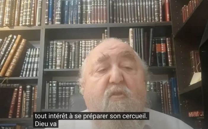 حاخام يهودي يهدد رئيس فرنسا