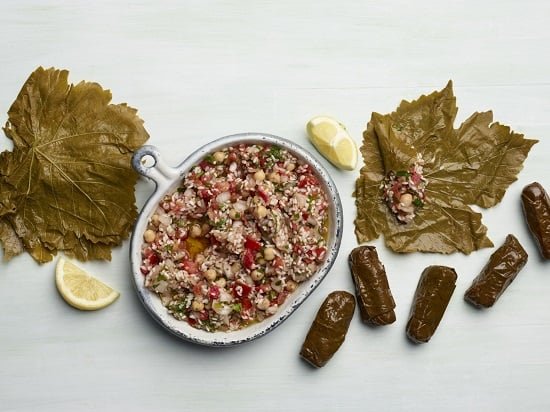 طريقة عمل محشي ورق العنب خطوة بخطوة