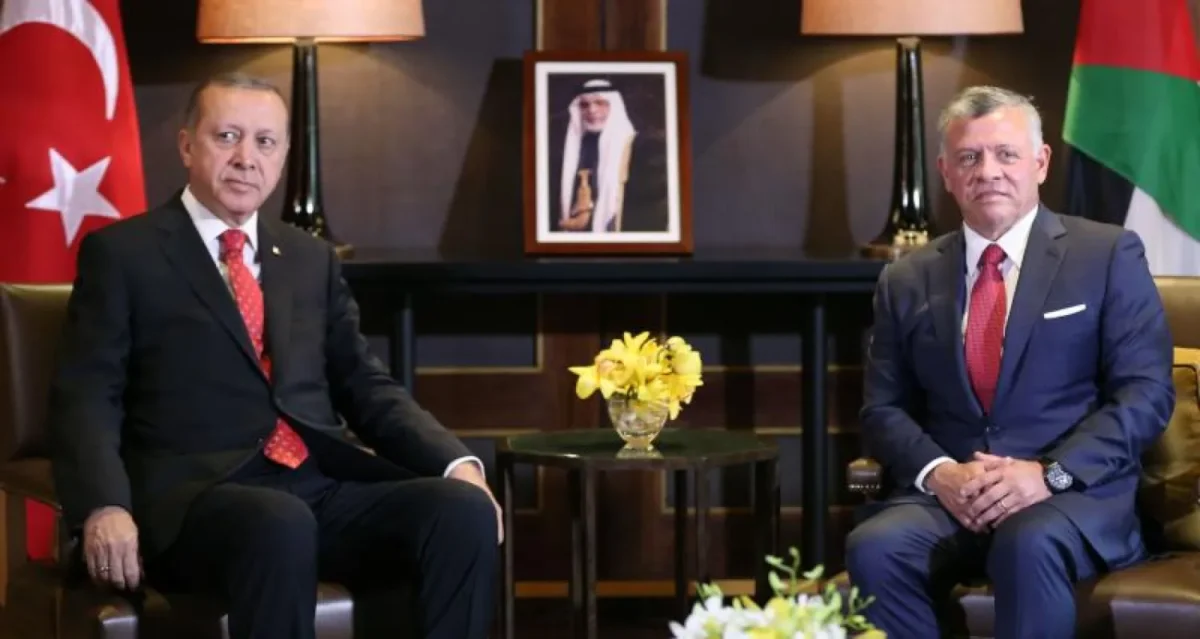 العاهل الأردني وأردوغان يبحثان في نيويورك سبل التهدئة في غزة