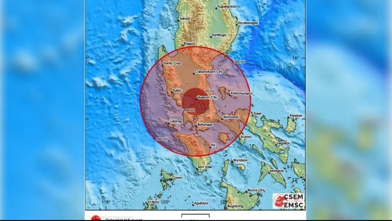 زلزال الفلبين