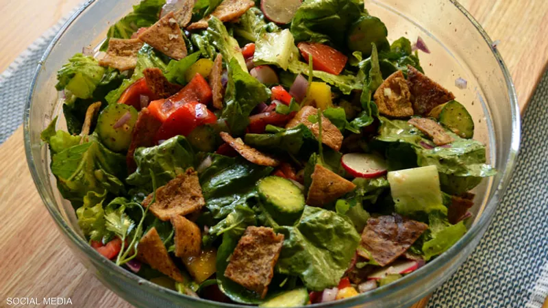 الفتوش اللبناني.. سلطة شامية تنبض بالنكهة والتراث