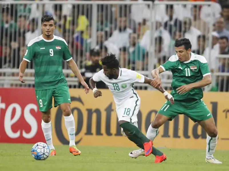 مواجهة نارية بين السعودية والعراق.. صراع على بطاقة التأهل المباشر إلى كأس العالم 2026
