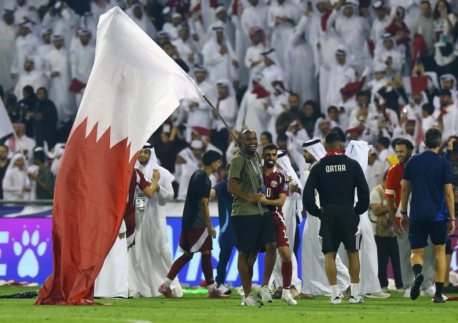 حسن الهيدوس يتعهد ببناء مدرسة ونادي رياضي في غزة بعد تأهل قطر التاريخي للمونديال