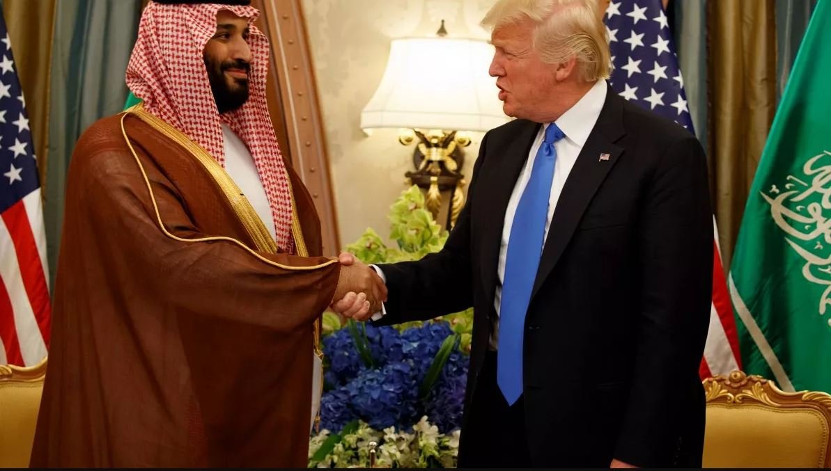 ولي العهد السعودي محمد بن سلمان وترامب