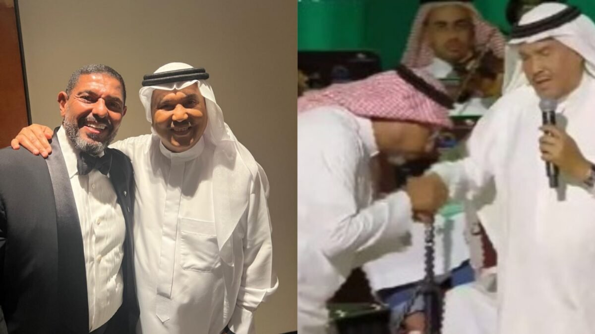 هاني فرحات يرد على الجدل حول ارتدائه الزي السعودي وتقبيله يد محمد عبده هاني فرحات يرد على الجدل حول ارتدائه الزي السعودي وتقبيله يد محمد عبده