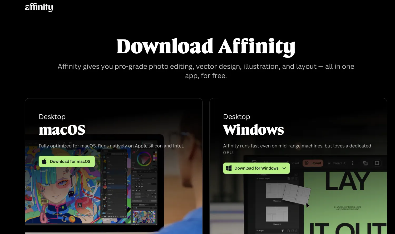ثورة في عالم التصميم | «أفينيتي» من «كانفا» تتحدى هيمنة «أدوبي» وتعلن نهاية عصر الاشتراكات الشهرية