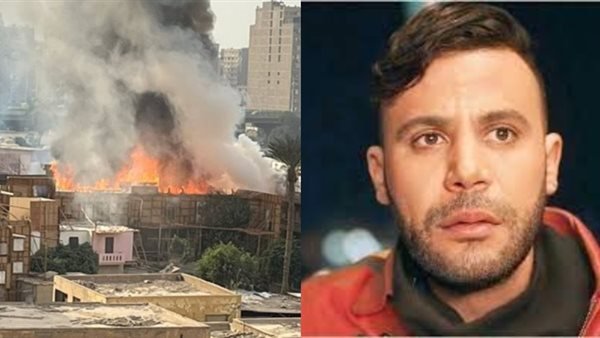 حريق ضخم يلتهم ديكور مسلسل "الكينج" في ستوديو مصر ويضع صناعه في ورطة قبل رمضان