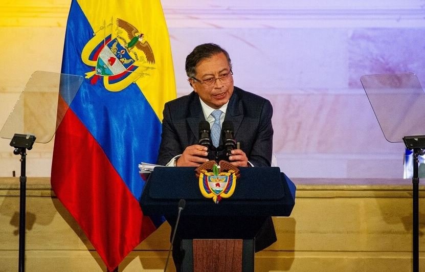 الرئيس الكولومبي "غوستافو بيترو"