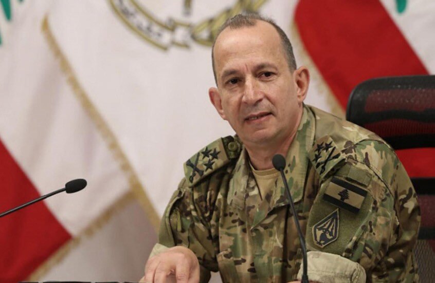 قائد الجيش اللبناني: نمرّ بمرحلة مصيرية والجيش ثابت في الدفاع عن سيادة لبنان