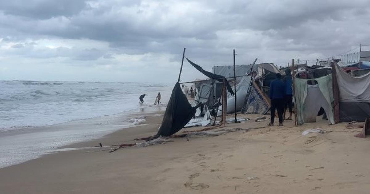 أونروا: المنخفض الجوي يهدد النازحين في غزة بتداعيات كارثية