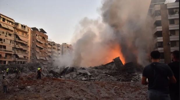 استهداف إسرائيل لـ الضاحية الجنوبية ببيروت