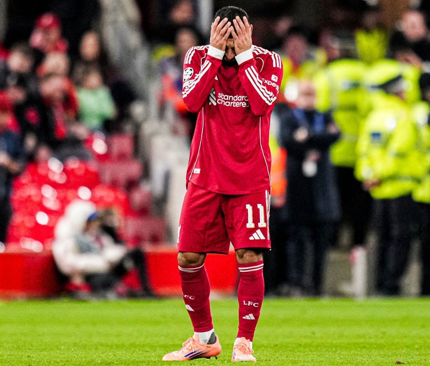 محمد صلاح ينفجر في سلوت