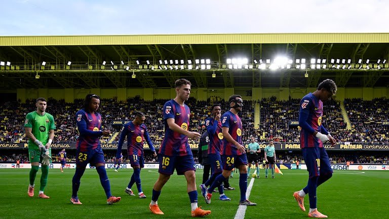 برشلونة يضرب فياريال بثنائية ويبتعد بالصدارة في ليلة إصابة كريستنسن