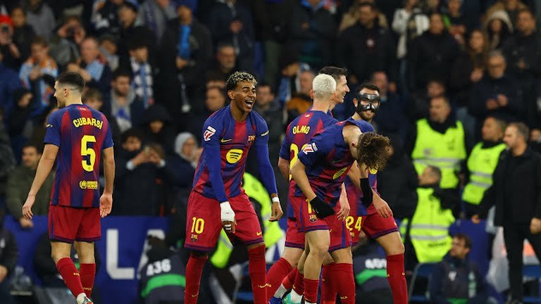 برشلونة يحسم ديربي كتالونيا في الدقائق الأخيرة ويبتعد بصدارة الليجا