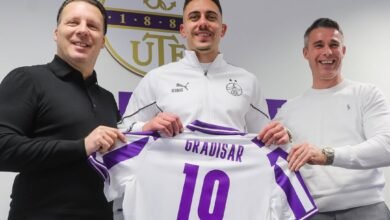 النادي الأهلي المصري يعلن انتقال السلوفيني نيتس جراديشار إلى أويبيشت المجري بنظام الإعارة