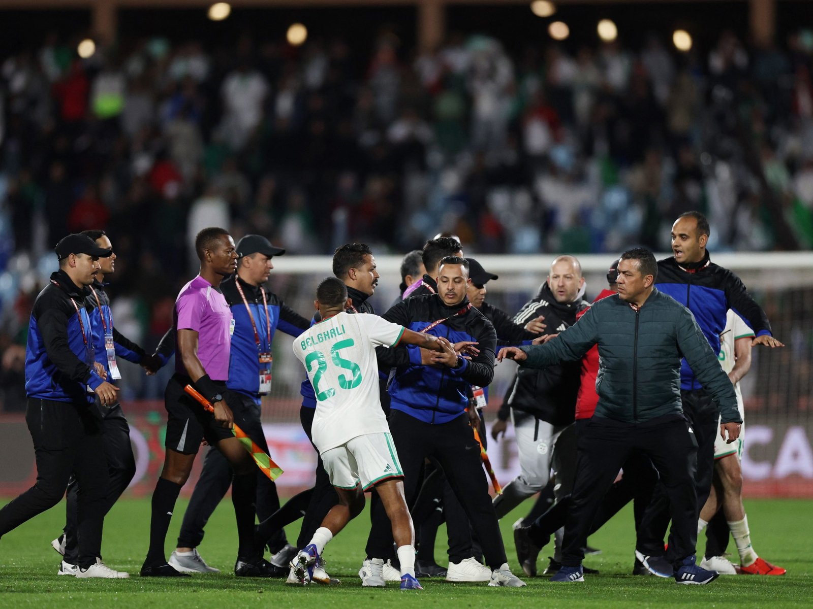 زلزال عقوبات يضرب الجزائر| كاف يفرض غرامات باهظة ويوقف لوكا زيدان بعد موقعة نيجيريا