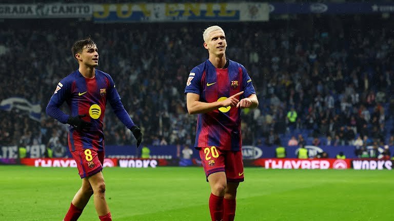 برشلونة يحسم ديربي كتالونيا في الدقائق الأخيرة ويبتعد بصدارة الليجا