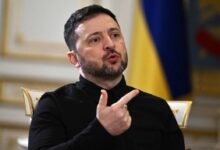الرئيس الأوكراني فولوديمير زيلينسكي