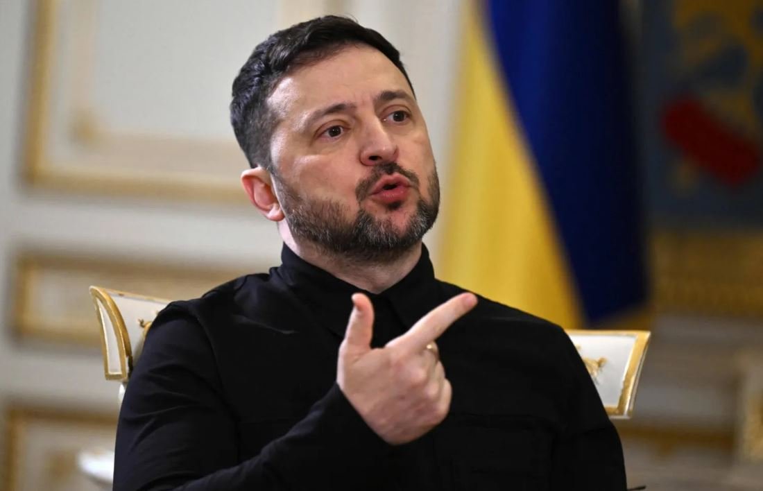 الرئيس الأوكراني فولوديمير زيلينسكي