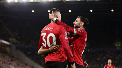 مانشستر يونايتد يتجاوز إيفرتون بهدف سيسكو ويقتحم المربع الذهبي للدوري الإنجليزي