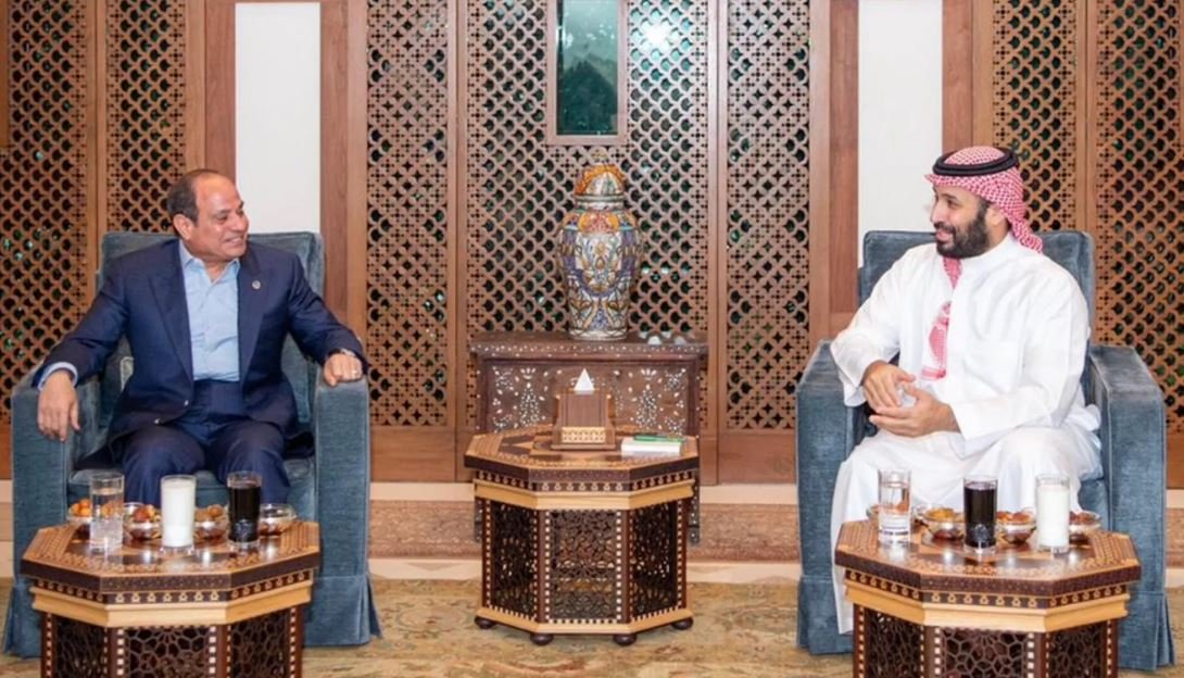 الرئيس السيسي والأمير محمد بن سلمان