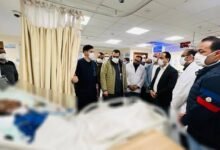 مصابو حادث محور 30 يونيو