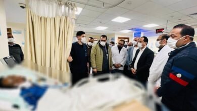 مصابو حادث محور 30 يونيو