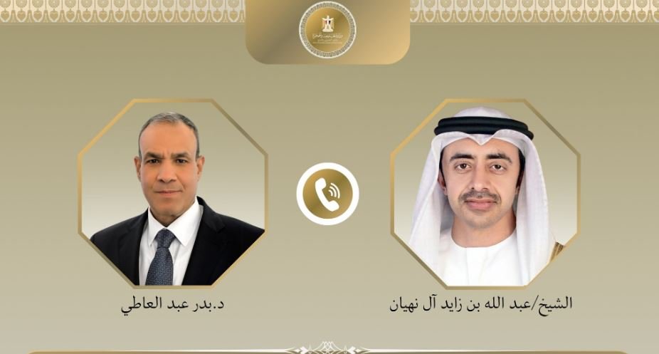 وزير الخارجية المصري ونظيره الإماراتي