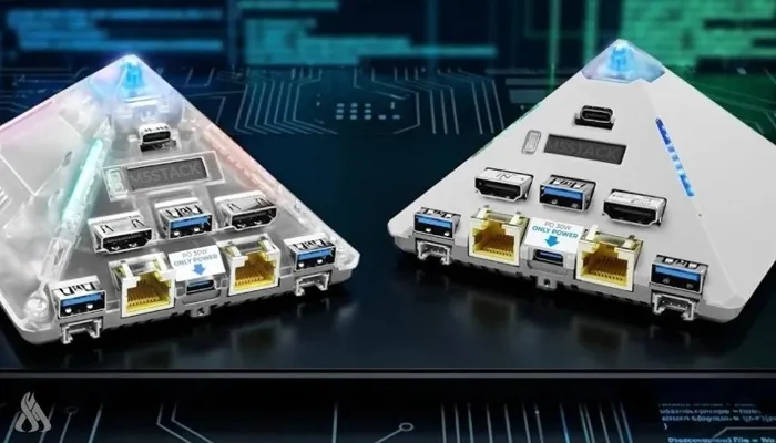 حاسوب هرمي مبتكر من M5Stack يشغّل الذكاء الاصطناعي دون الاعتماد على السحابة