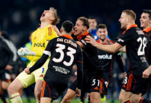 كومو يحقق مفاجأة مدوية ويطيح بنابولي من كأس إيطاليا ليبلغ المربع الذهبي