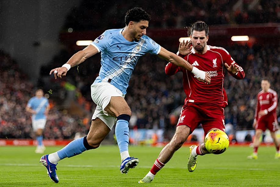 برشلونة يضع عمر مرموش على رأس أولوياته الهجومية لخلافة ليفاندوفسكي