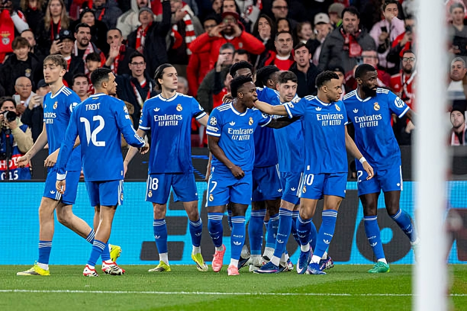 ريال مدريد يثأر من بنفيكا بهدف فينيسيوس في ليلة شابتها اتهامات بالعنصرية بدوري أبطال أوروبا