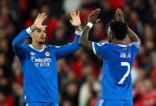 ريال مدريد يثأر من بنفيكا بهدف فينيسيوس في ليلة شابتها اتهامات بالعنصرية بدوري أبطال أوروبا