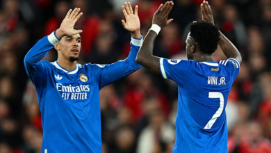 ريال مدريد يثأر من بنفيكا بهدف فينيسيوس في ليلة شابتها اتهامات بالعنصرية بدوري أبطال أوروبا