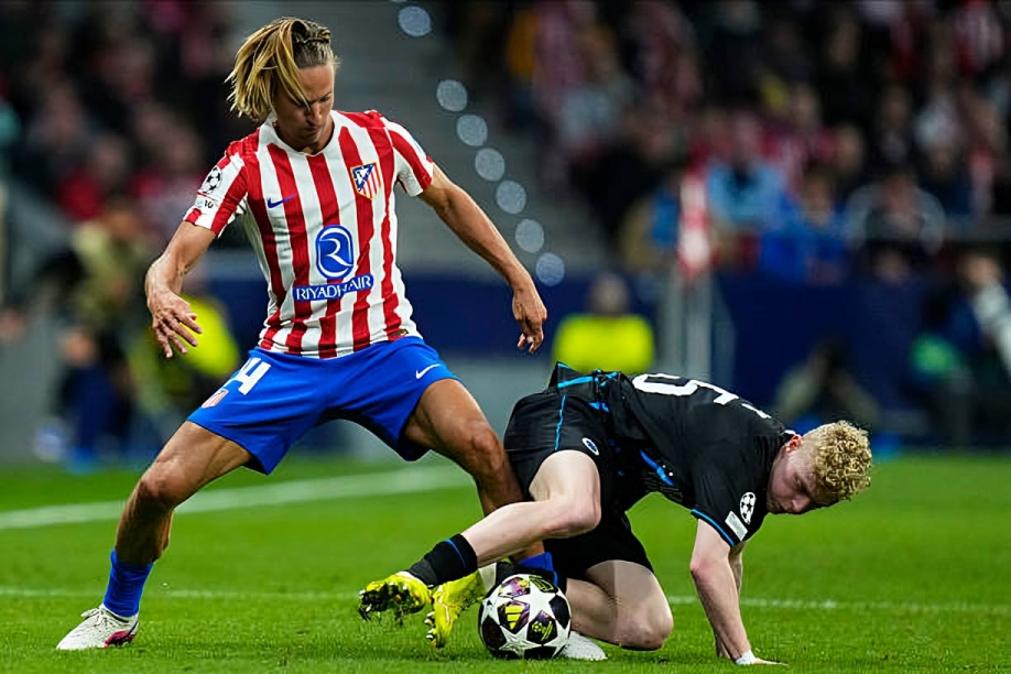 أتلتيكو مدريد يكتسح كلوب بروج برباعية ويتأهل لثمن نهائي دوري أبطال أوروبا