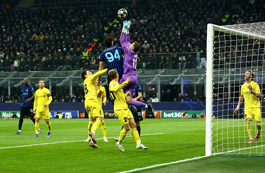 بودو جليمت النرويجي يطيح بإنتر ميلان ونيوكاسل وليفركوزن يعبران لثمن نهائي دوري أبطال أوروبا