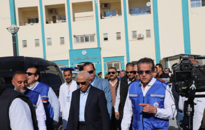 Health Minister in the Field"