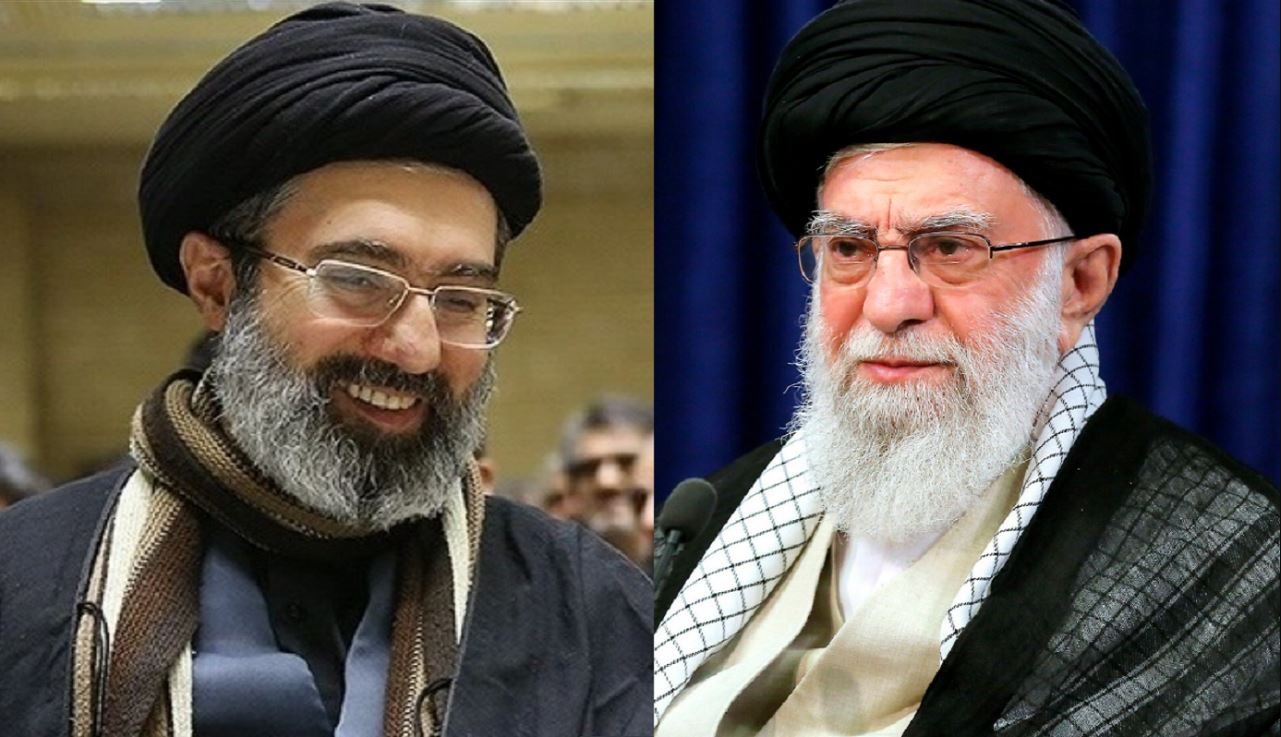 على خامنئي ومجتبى خامنئي