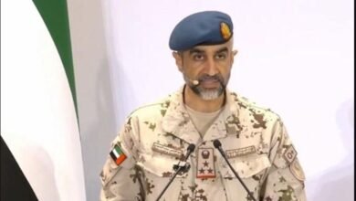 المتحدث باسم وزارة الدفاع الإماراتية العميد ركن طيار عبد الناصر الحميدي