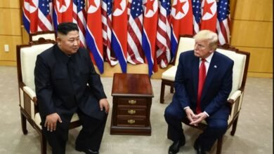 كيم جونغ أون ودونالد ترامب