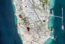 قصف جزيرة خرج