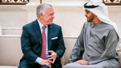 اتصال بين محمد بن زايد وعبدالله الثاني يدعو لوقف التصعيد العسكري في المنطقة